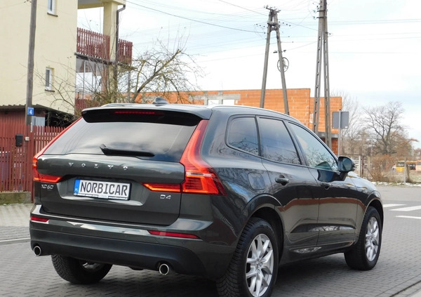Volvo XC 60 cena 102222 przebieg: 194000, rok produkcji 2018 z Węgorzyno małe 436
